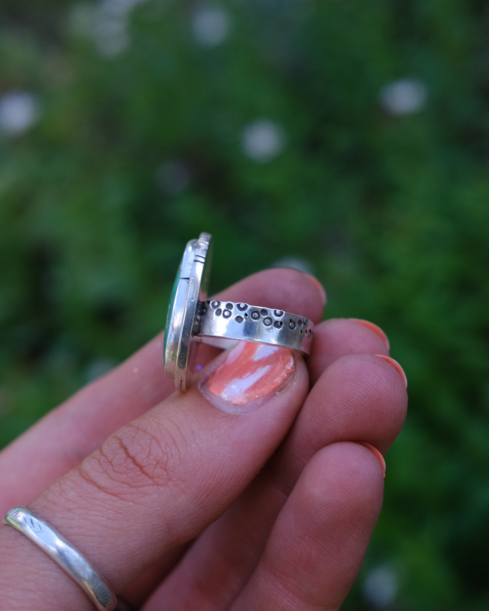 Emerald Valley Turquoise Ring || 5.5