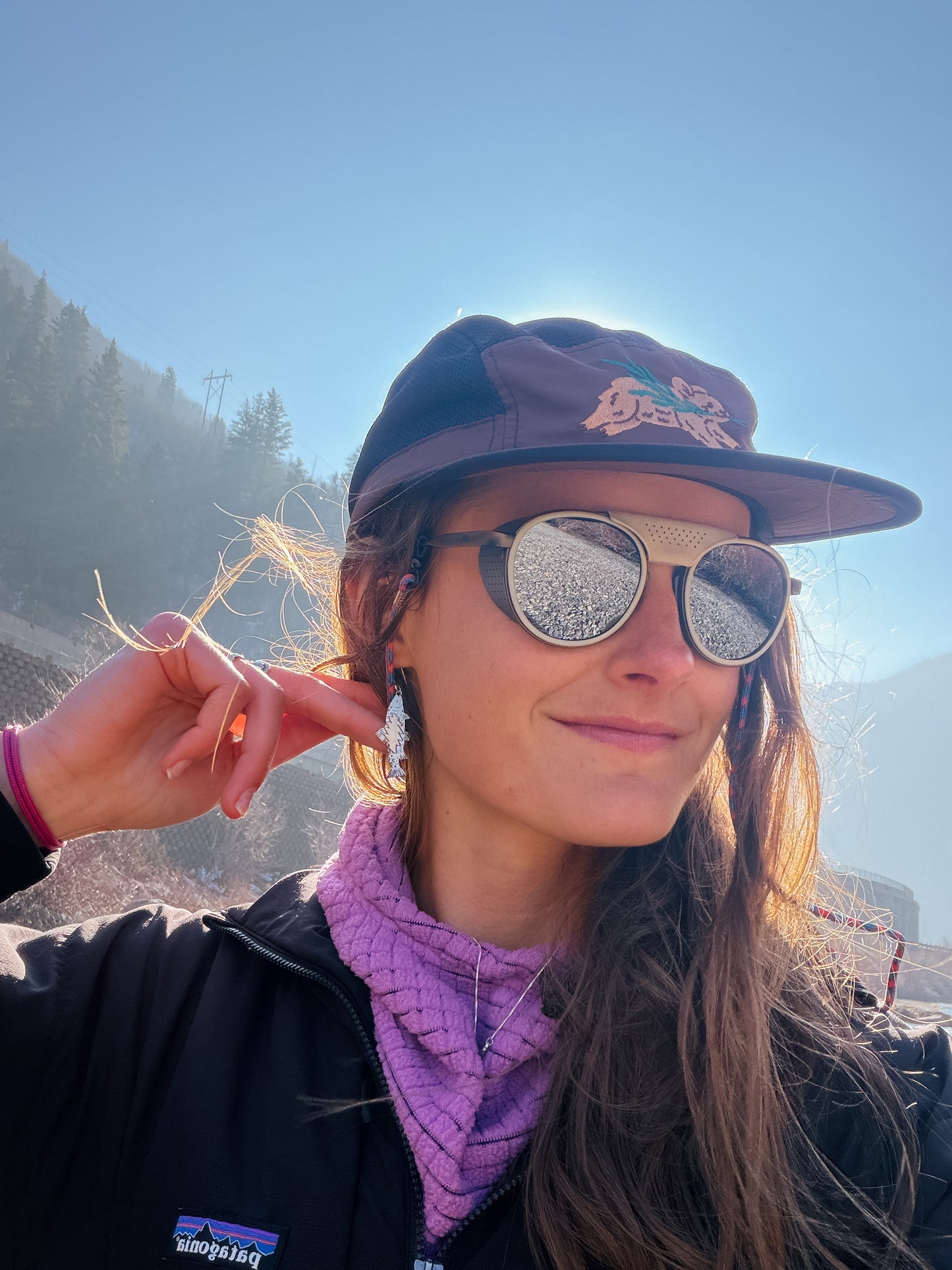 Grateful Trout Earrings || Turquosie