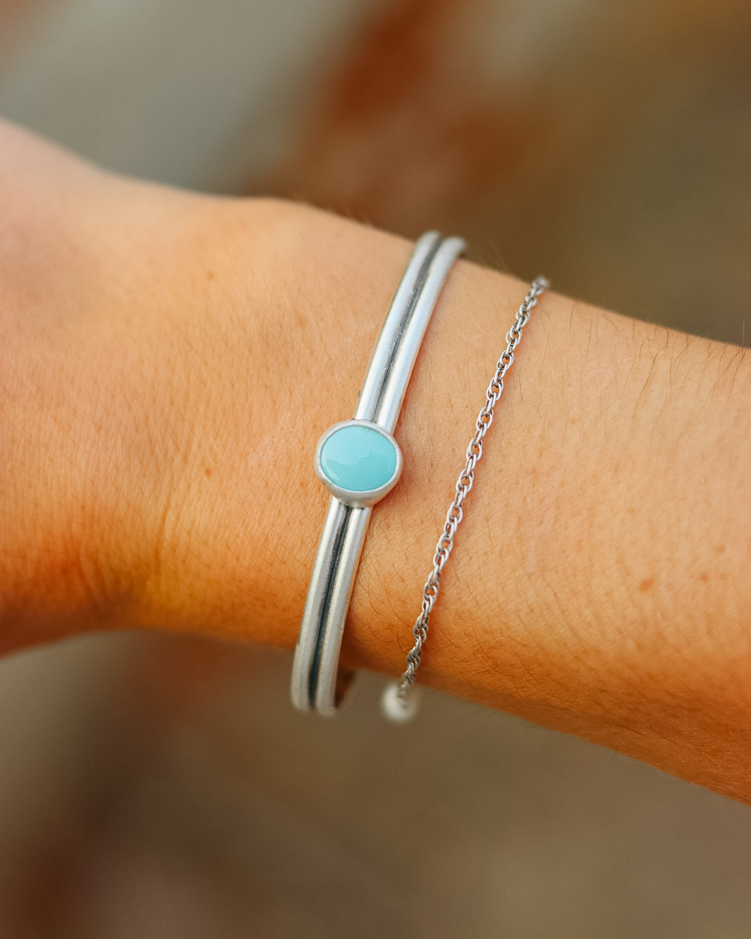Fox Turquoise Cuff