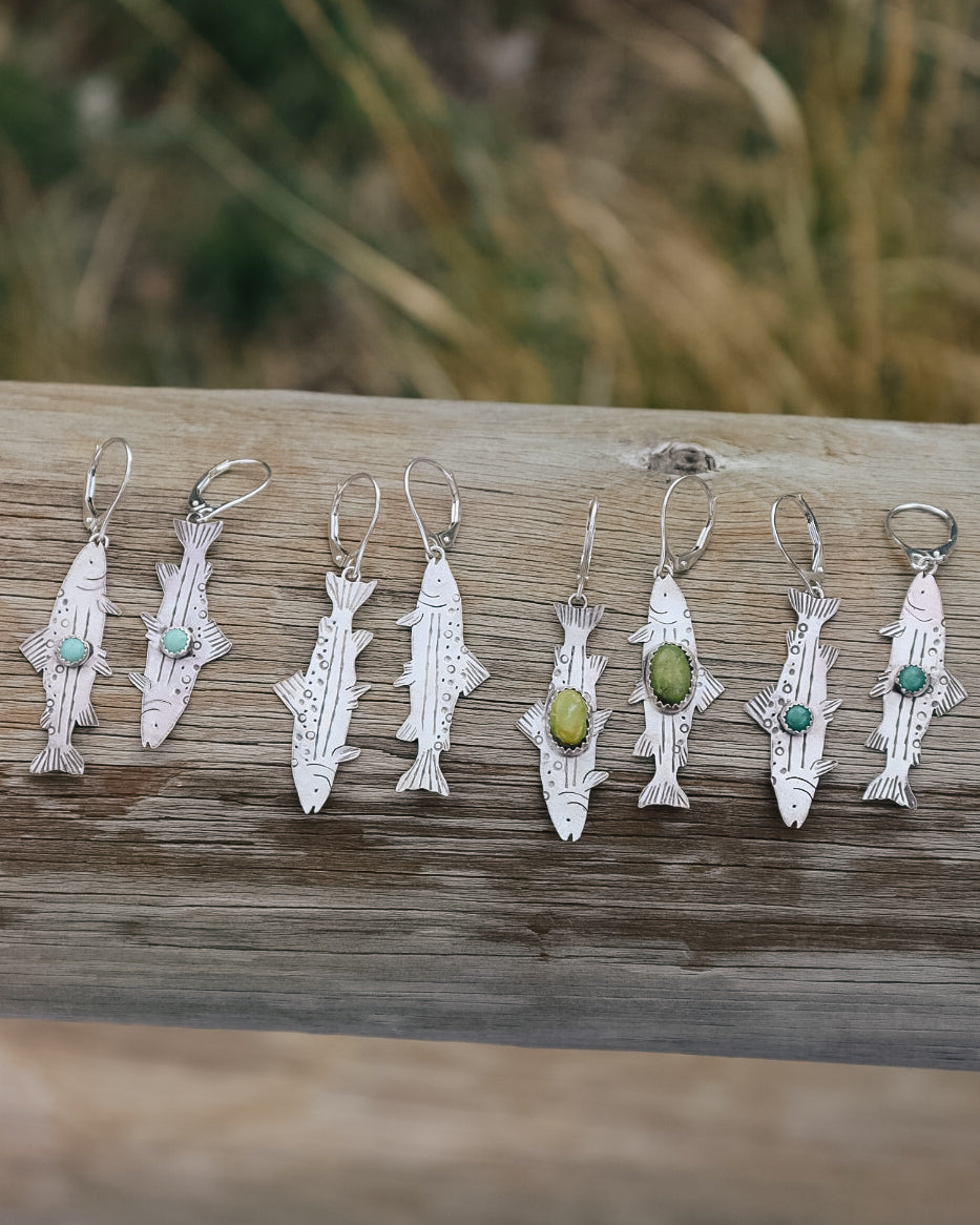 Tahoe Trout Earrings