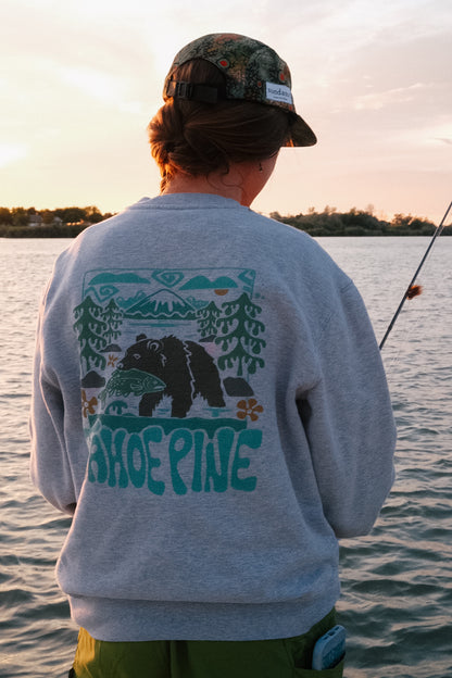 Bear Trout || Oversized heavyweight sweatshirt