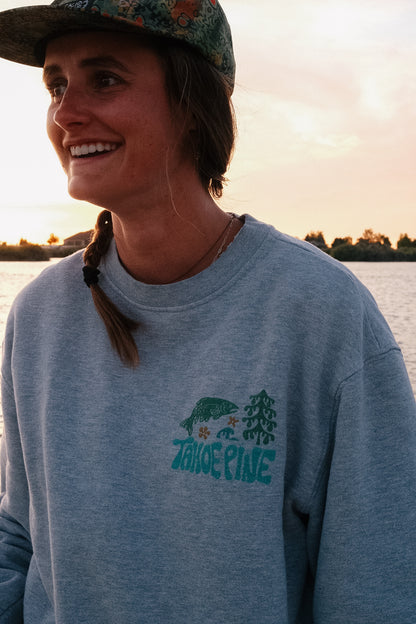 Bear Trout || Oversized heavyweight sweatshirt
