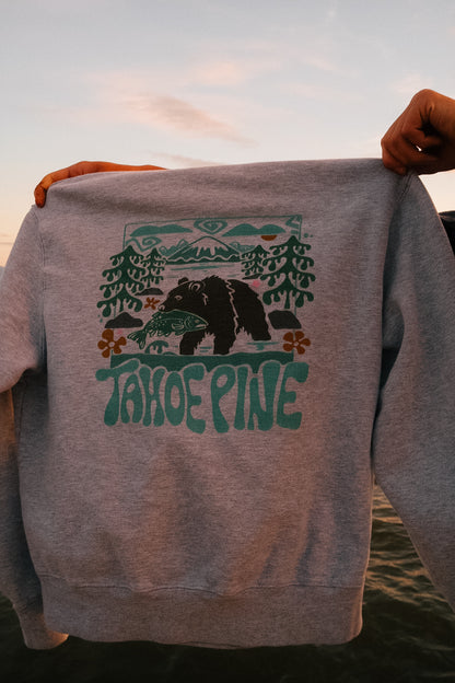 Bear Trout || Oversized heavyweight sweatshirt