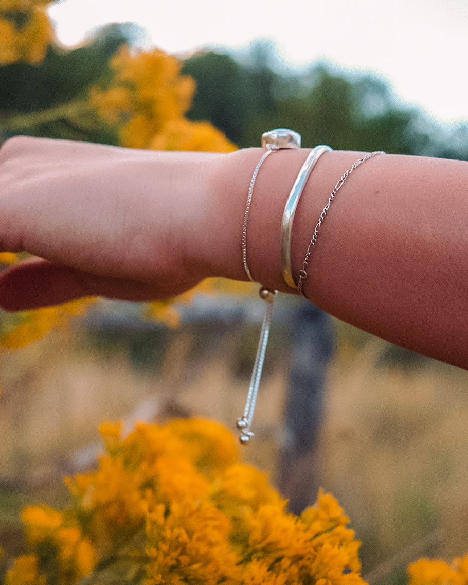 Mojave Turquoise Adjustable Bolo Bracelet