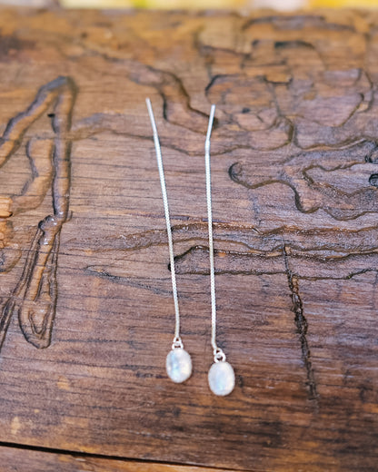 Moonstone Ear Threader's