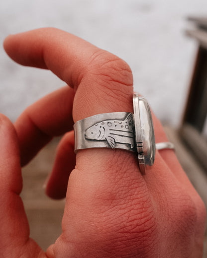 Grateful Split Trout Ring || 8