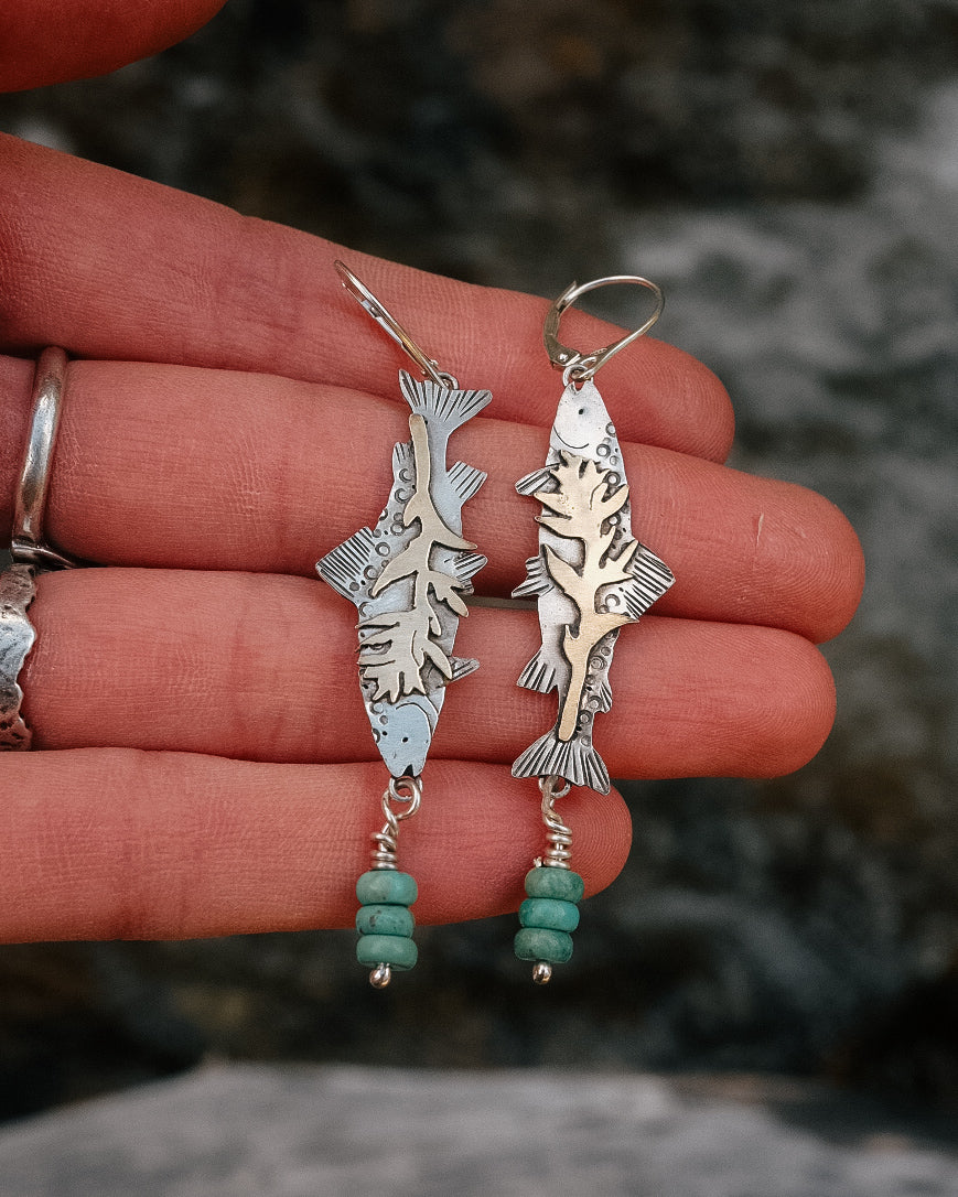 Tahoe Trout || Paintbrush || Lone Mountain Turquoise