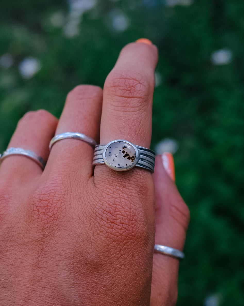 Montana Agate Ring || 10.5
