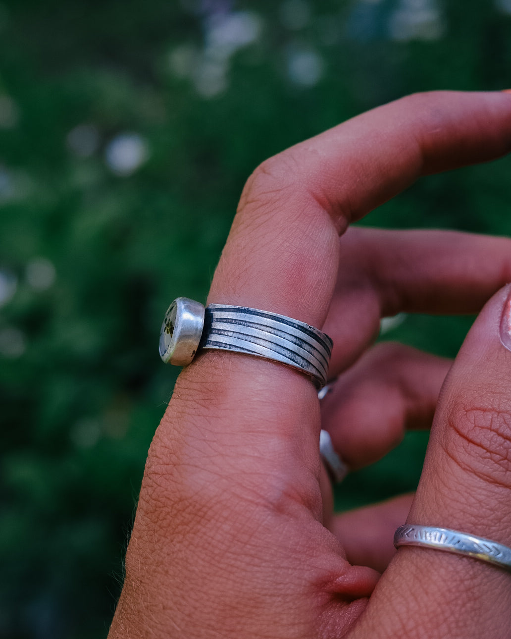 Montana Agate Ring || 10.5