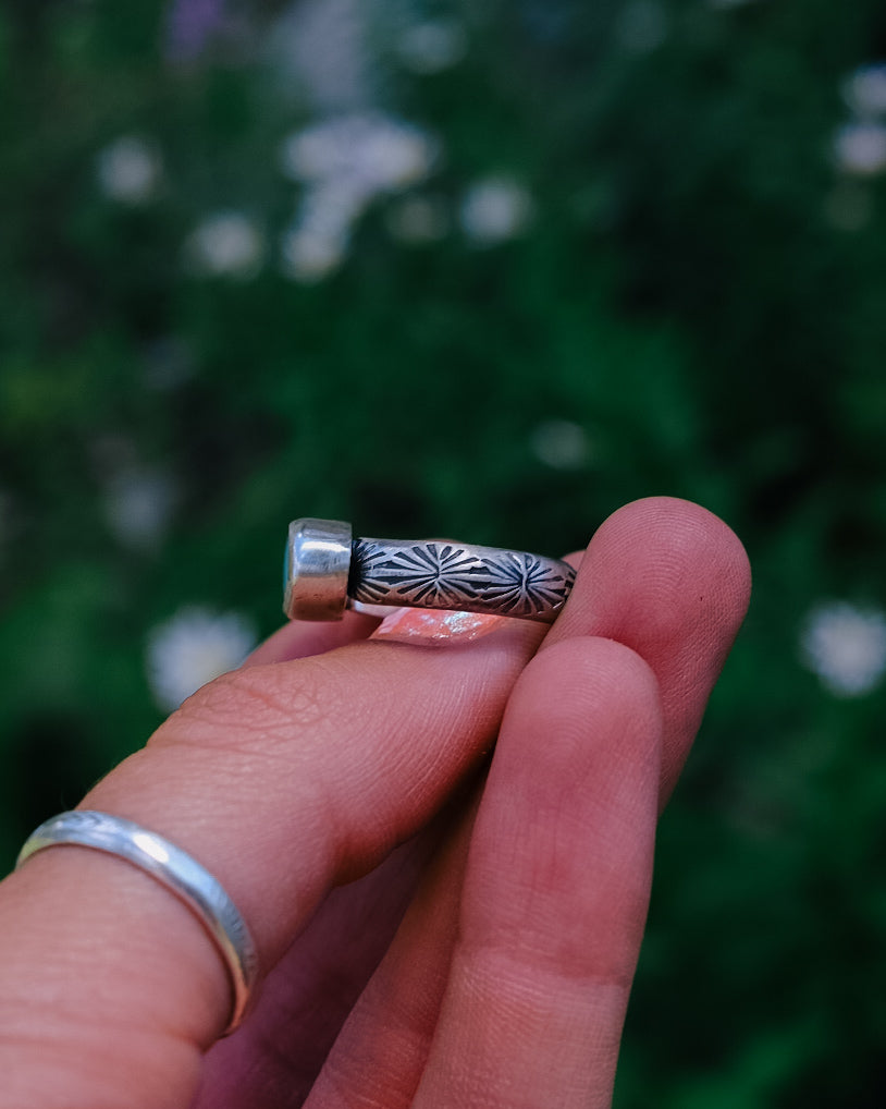 Nevada No.8 Turquoise Ring || 7