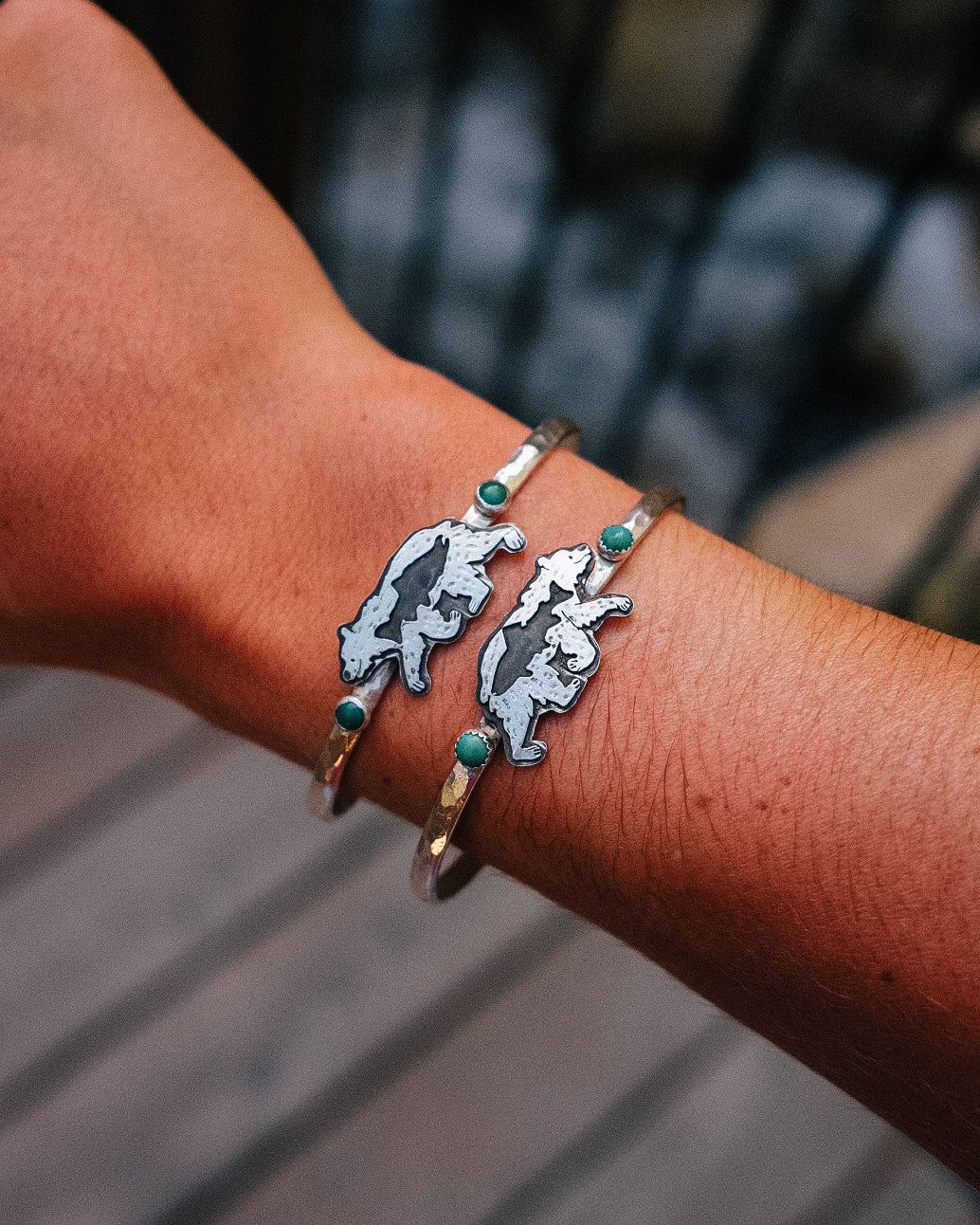 Girl Dinner Bear Cuff || Trout || 6"