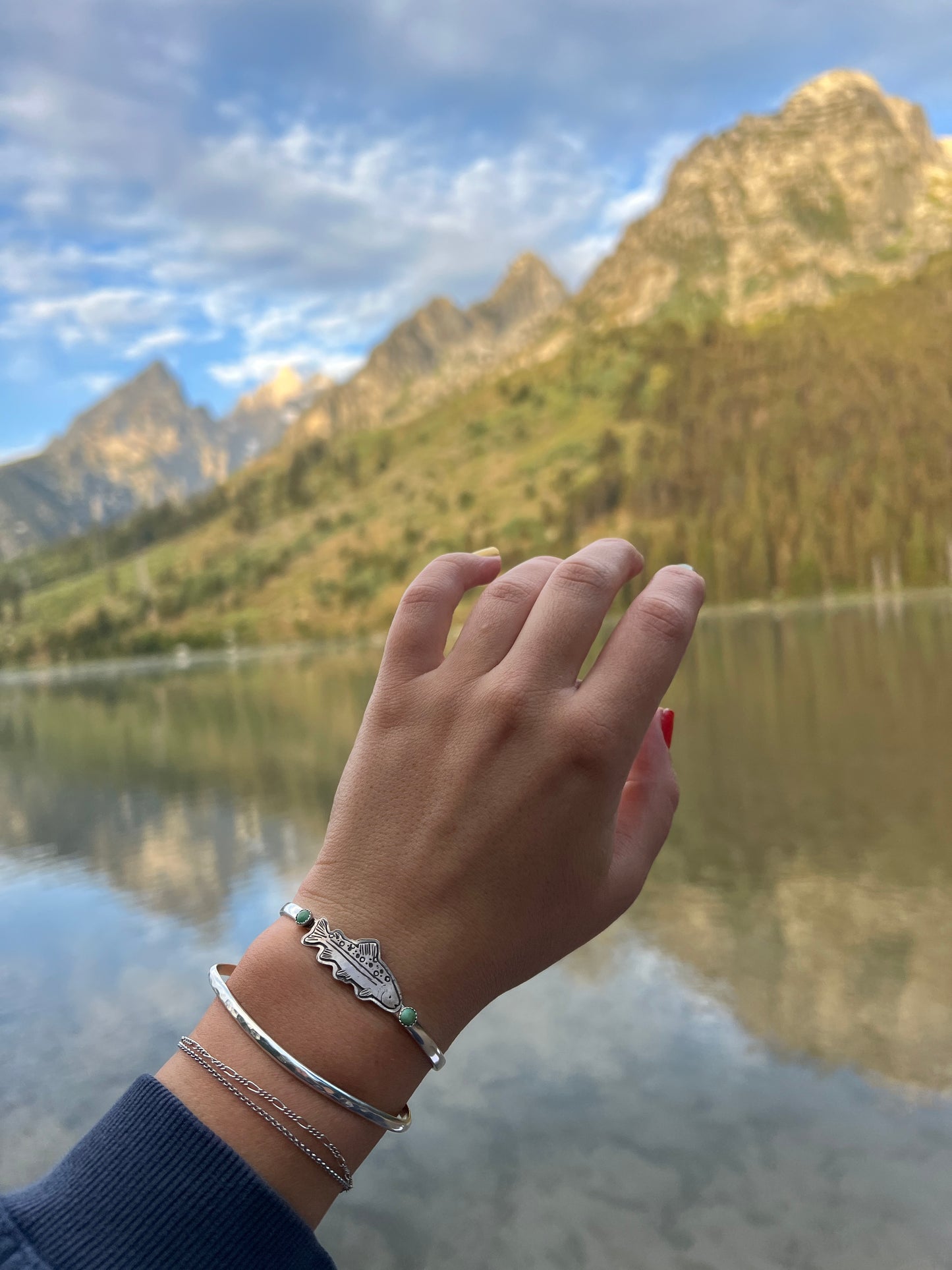 Tahoe Trout Cuff || Turquoise || Pre-Order
