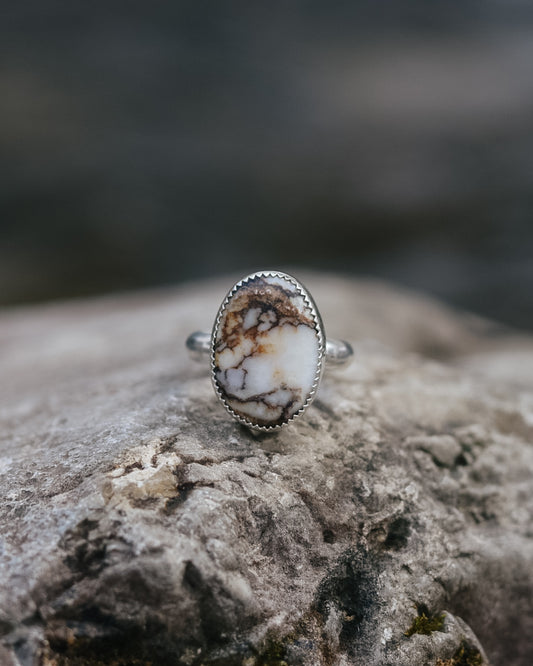 Wild Horse Jasper Ring || 9