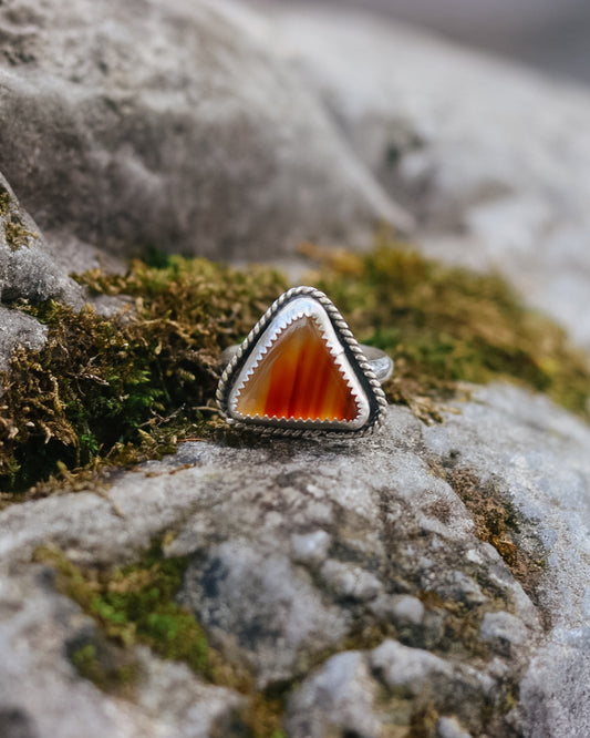 Montana Agate Ring || 7.75