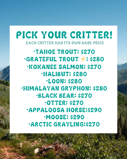 Critter Cuff || DEPOSIT