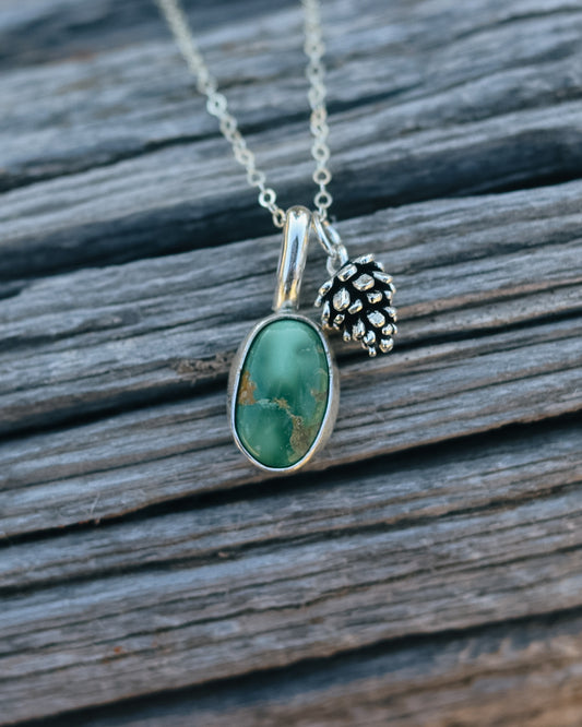 Emerald Bay Necklace || Emerald Valley Turquoise