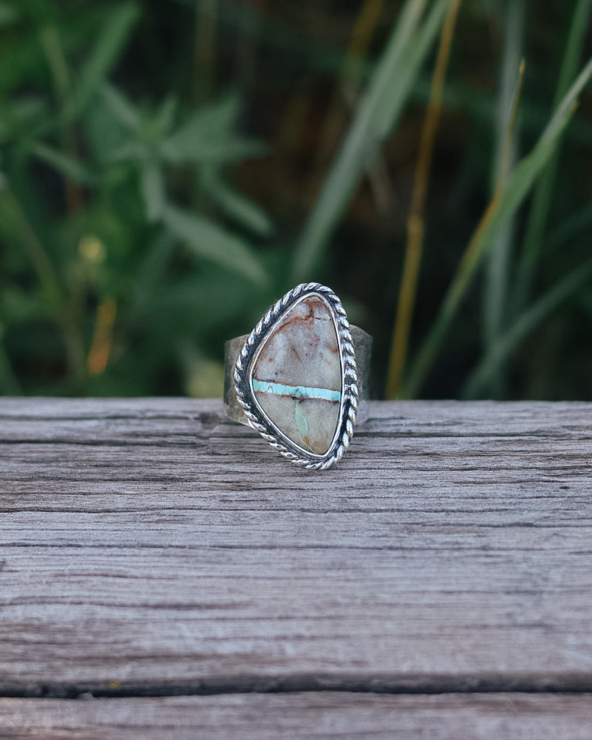 Little River Ring | Royston Ribbon Turquoise || 7.75-8 *Discounted*