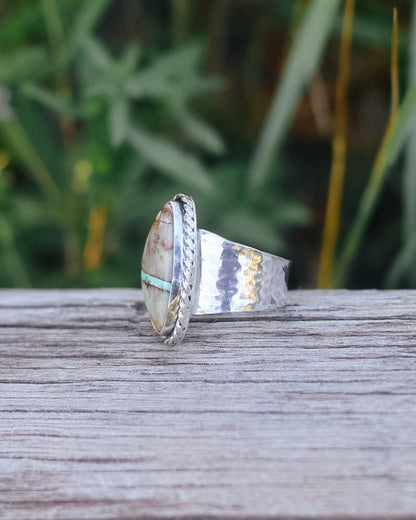 Little River Ring | Royston Ribbon Turquoise || 7.75-8 *Discounted*