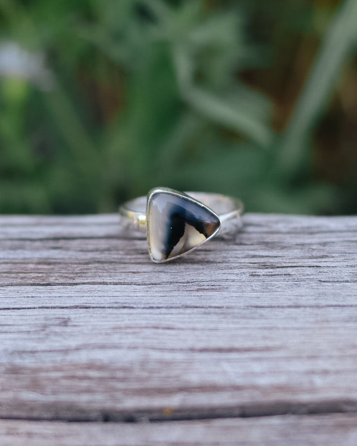 Montana Agate Ring || 8