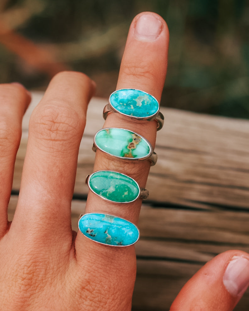 Skyline Ring | Emerald Valley Turquoise || 6.5