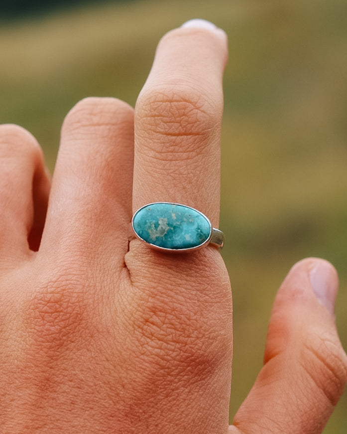 Skyline Ring | Emerald Valley Turquoise || 6.5