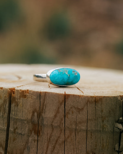 Skyline Ring | Emerald Valley Turquoise || 7