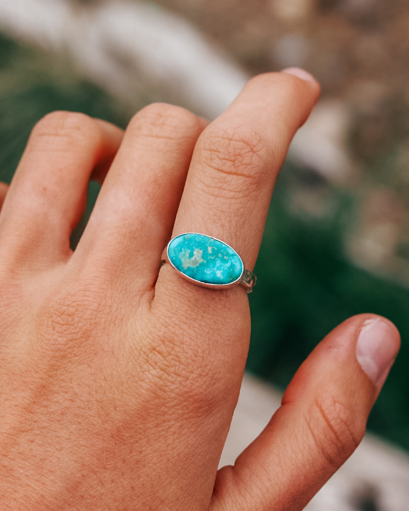 Skyline Ring | Emerald Valley Turquoise || 6.5