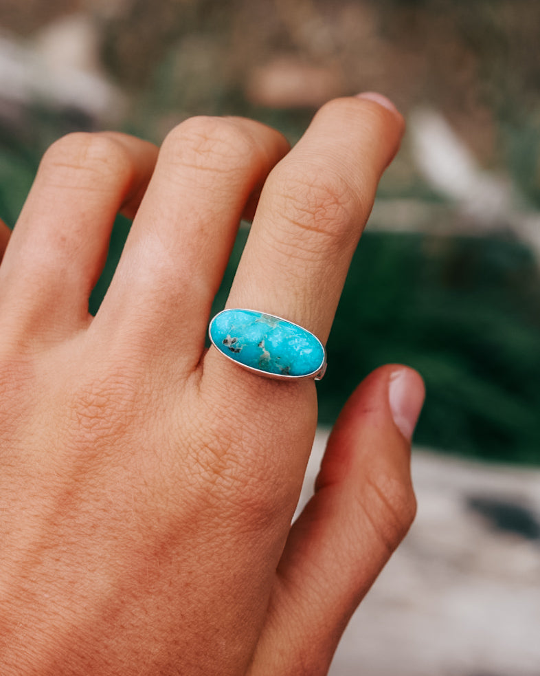 Skyline Ring | Emerald Valley Turquoise || 7