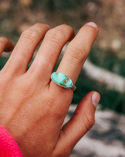 Skyline Ring | Emerald Valley Turquoise || 8.5