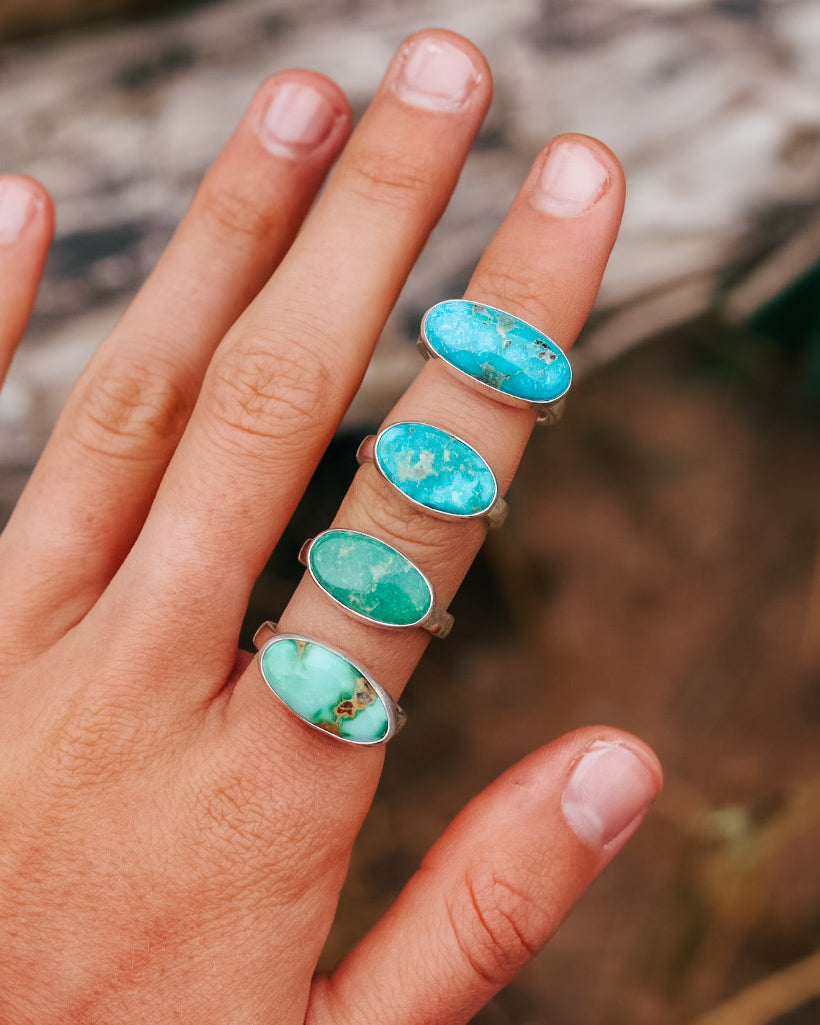 Skyline Ring | Emerald Valley Turquoise || 8