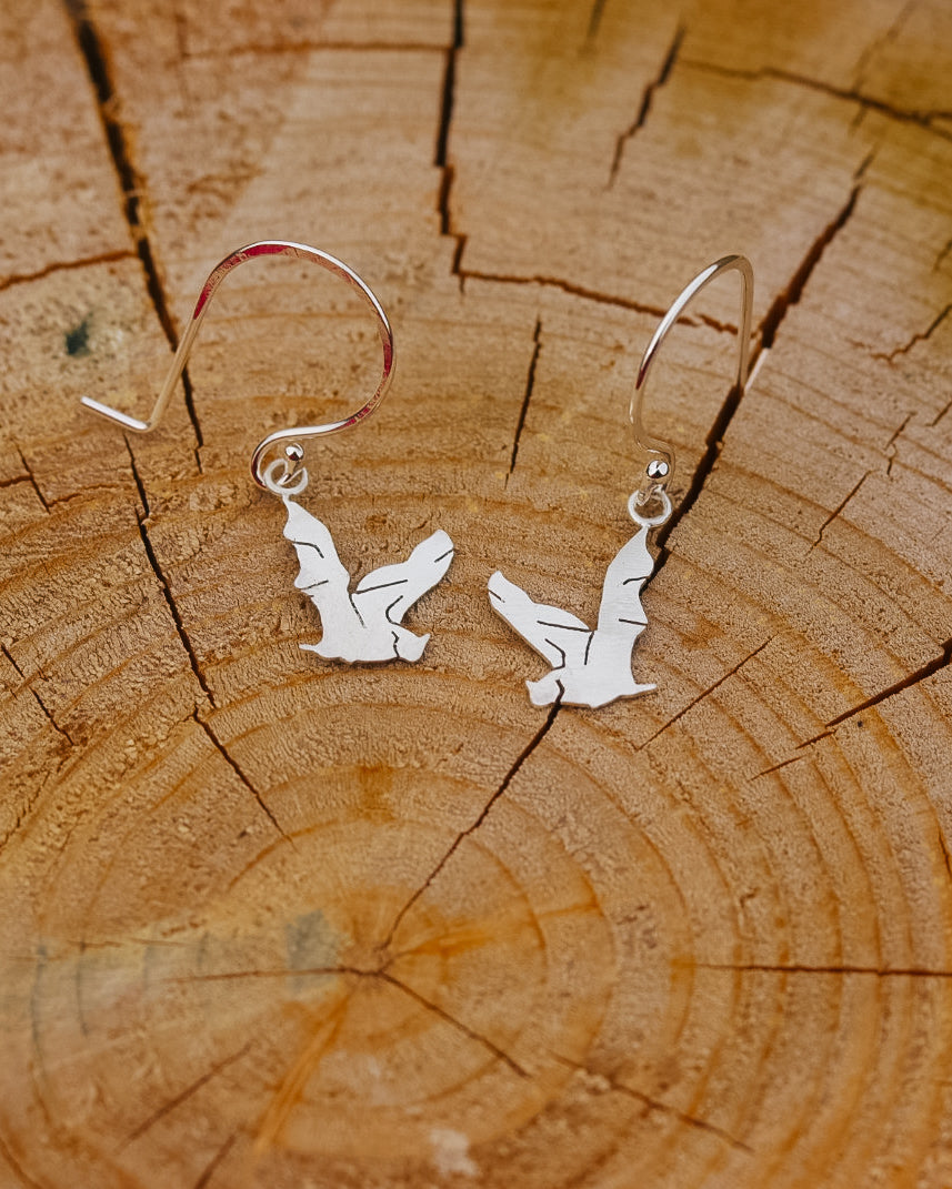 it's Freakin' Bat's!! || Sterling silver Earrings