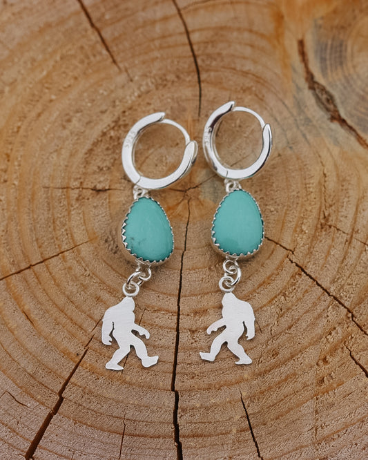 Squatch Huggie Hoop Earrings