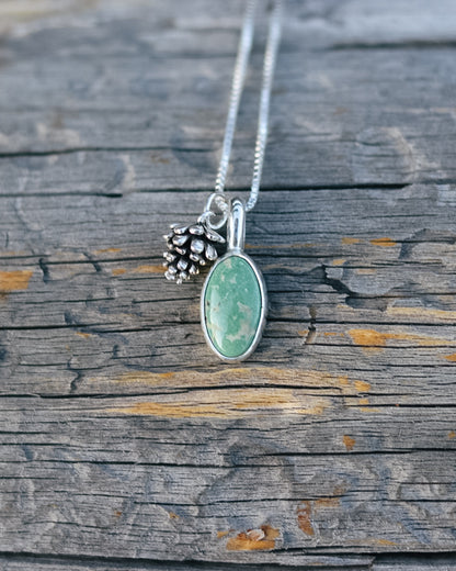 Emerald Bay Necklace #3 || Emerald Valley Turquoise