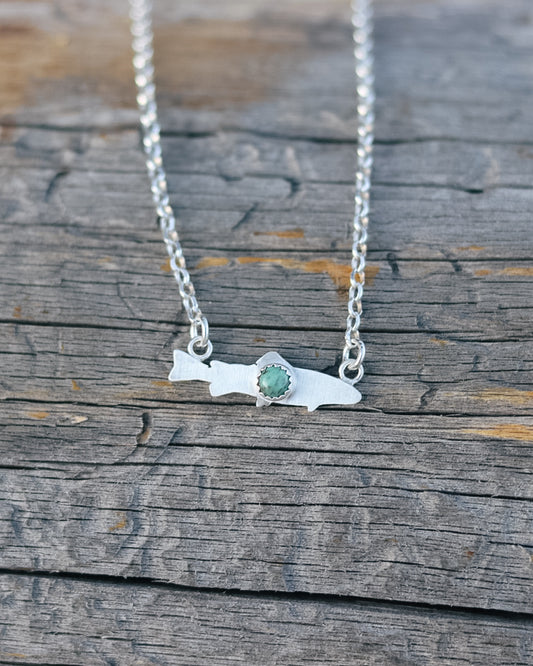 Turquoise Trout Necklace (For Meghan)