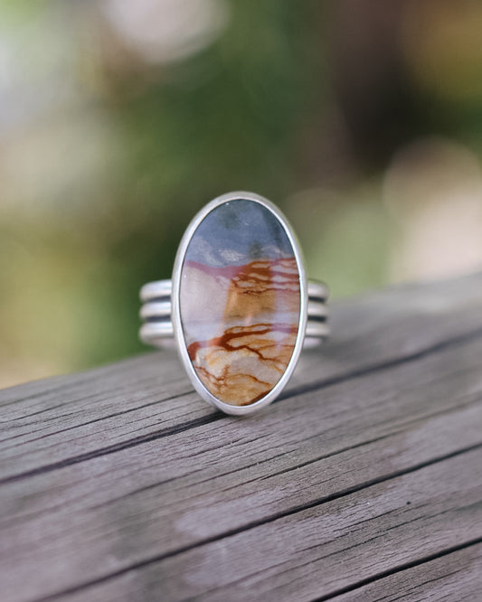 Desert Jasper Ring || 9