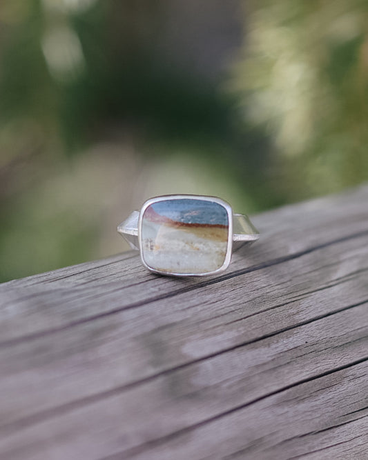 Succor Creek Jasper Ring || 8