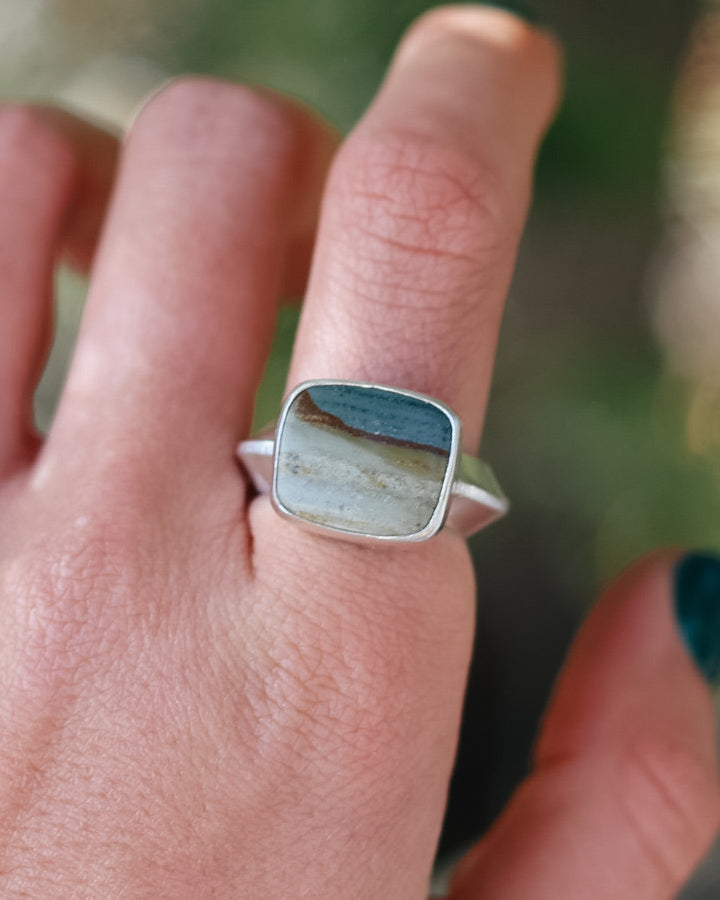 Succor Creek Jasper Ring || 8