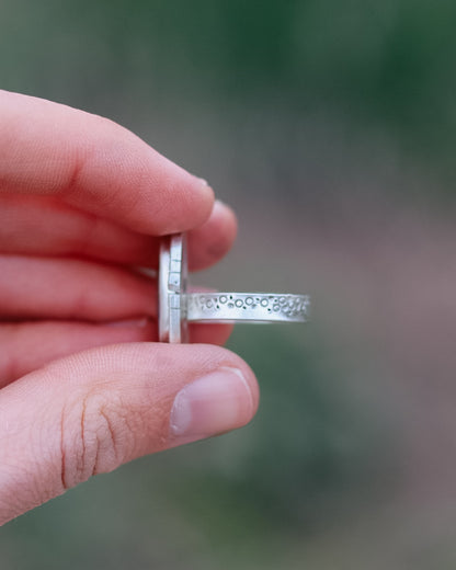 Montana Agate Trout Ring || 7.5