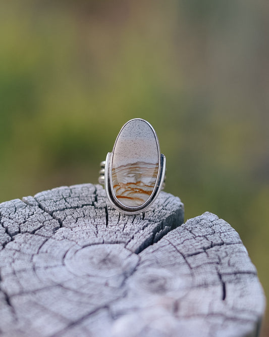 Willow Creek Jasper Ring || 6.5