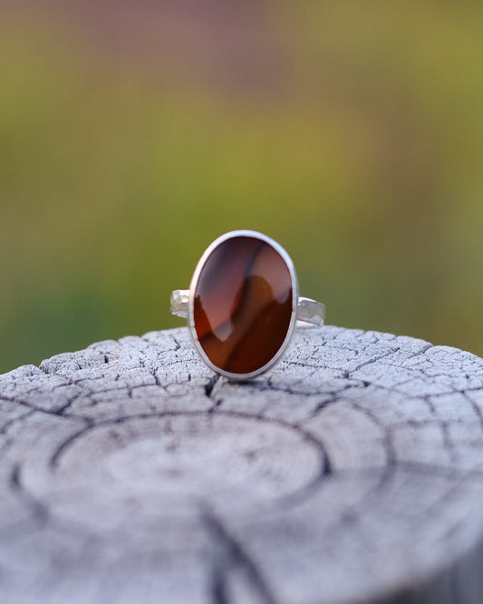 Montana agate Ring || 10