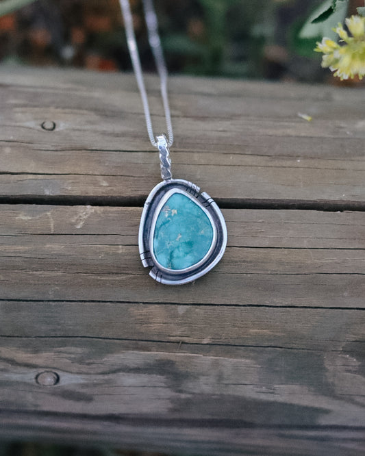 Fox Turquoise Necklace