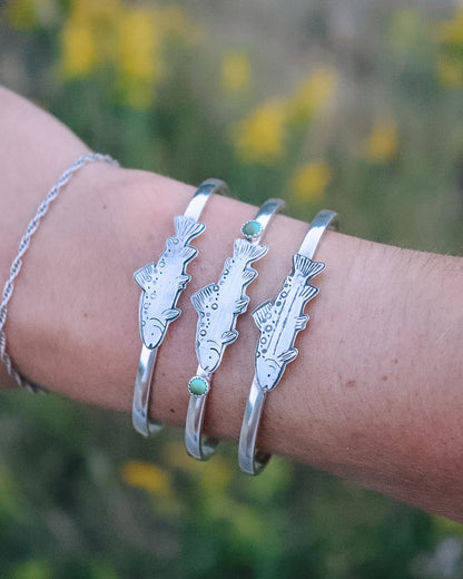 Tahoe Trout Cuff || Turquoise || Pre-Order
