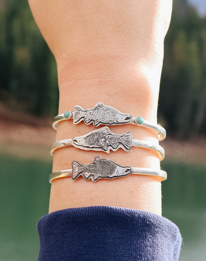 Kokanee Salmon Ripple Cuff