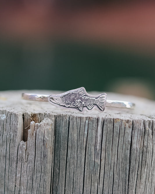 Kokanee Salmon Ripple Cuff