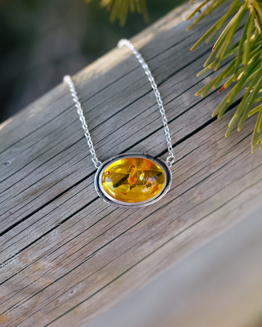Amber Trout Reflection's Necklace
