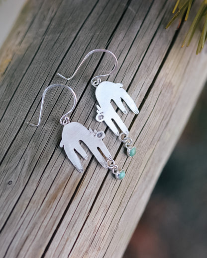 Doodle Bear Earrings