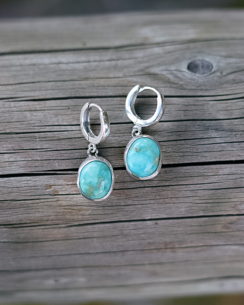 Emerald Valley Turquoise Huggies