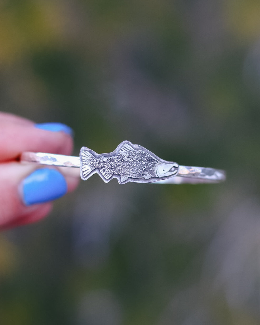 Kokanee Salmon Cuff || Ripple || 6''