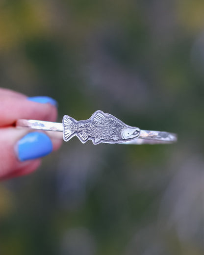 Kokanee Salmon Cuff || Ripple || 6''
