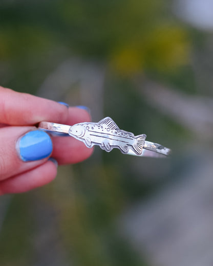 Tahoe Trout Cuff || Ripple || 5.5''
